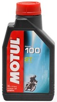 MOTUL 100 MINERAL 2T akciós 1L (1 liter) / Motorkerékpár motorolaj (2T) - 2T