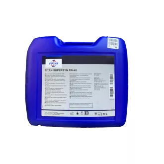 FUCHS TITAN SUPERSYN 5W-40 20L