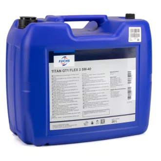 FUCHS TITAN GT1 FLEX 3 5W-40 20L