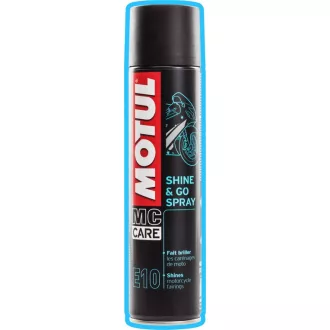 MOTUL E10 Shine & Go 400ml (műanyag ápoló spray)