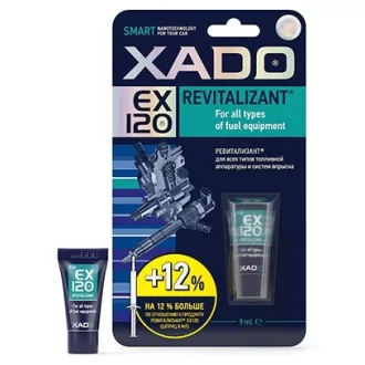 XADO EX120 Revitalizáló Befecskendező Rendszer. 9ml