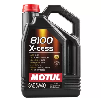 MOTUL 8100 X-cess 5W-40 4L motorolaj