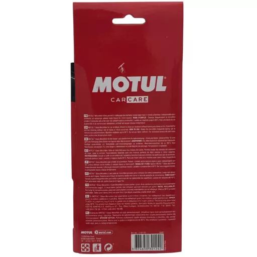 MOTUL CarCare Glass Microfibre 1db (üveg tiszt.kendő)
