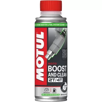   MOTUL Boost And Clean Moto 200ml (adalék motorkerékpárokhoz)