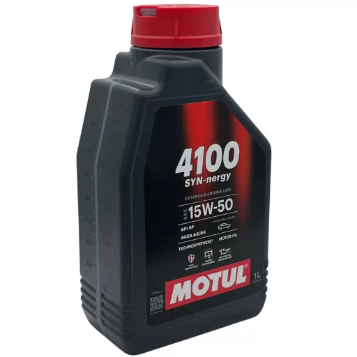 MOTUL 4100 SYN-nergy 15W-50 1L (4100 Power 15W50 utódja) motorolaj