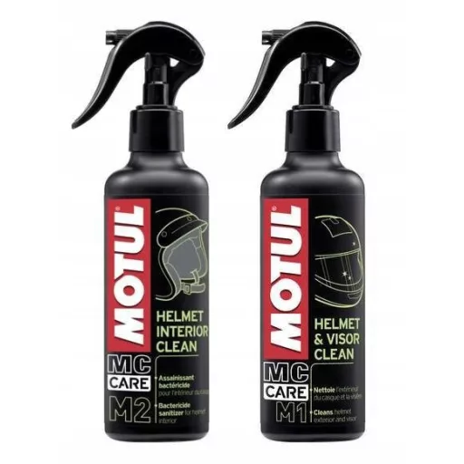 MOTUL MC Care Kit (M1+M2) 1db (bukósisak tisztító szett)