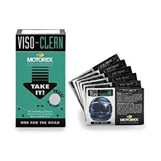   MOTOREX Viso-Clean 6db/csomag (bukosisak plexi tisztító kendő)