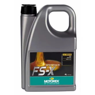   MOTOREX XPERIENCE FS-X 10W-60 4L (BMW,MB,VW,Porsche,Renault,Fiat)