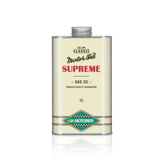   MOTOREX Supreme SAE 30 1L ( oldtimer olaj ) oldtimer motorolaj