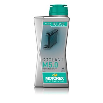   MOTOREX Coolant M5.0 1L (felhasználásra kész fagyálló "kék")