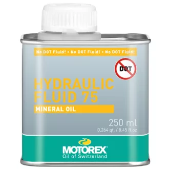   MOTOREX Hydraulic Fluid 75 250ml (ásványi fék és kuplung folyadék)