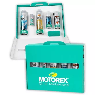   MOTOREX Ride N' Shine set 1db (motorkerékpár ápoló szet díszdobozban)