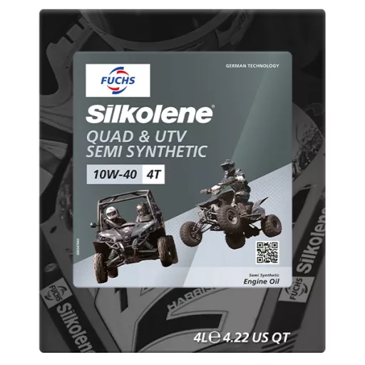 Fuchs Silkolene Quad & UTV Semi Synthetic 10W-40 4T 4L