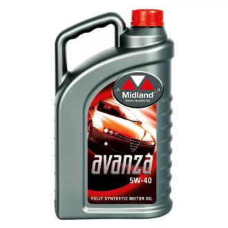 MIDLAND AVANZA 5W-40 4L motorolaj
