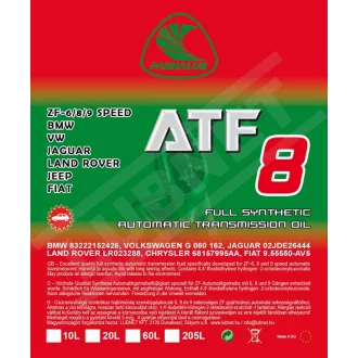 PARNALUB ATF 8 1L automata váltóolaj
