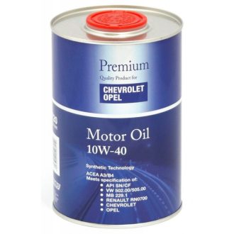 GM Original Motor Oil 10W-40 1L (retro fém doboz)