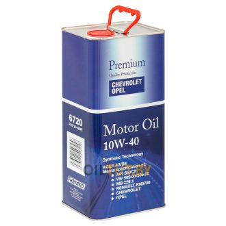 GM Original Motor Oil 10W-40 5L (retro fém doboz)