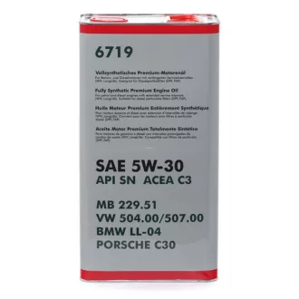  VOLKSWAGEN-AUDI Original 5W-30 LL 5L (retro fém doboz) motorolaj