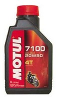 MOTUL 7100 4T 20W-50 akciós 1L (1 liter) / Motorkerékpár motorolaj (4T) - 20W-50