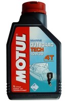 MOTUL OUTBOARD TECH 4T 10W-30 akciós 1L (1 liter) / Hajó motorolaj (4T) - 10W-30